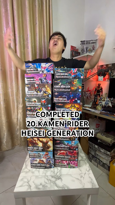 BERHASIL KOLEKSI 20 KAMEN RIDER HEISEI GENERATION🔥