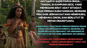 BULE JERMAN LAMAR  WANITA PAPUA ANAK KEPALA ADAT, SEMUA ORANG MENOLAK‼️APA YANG TERJADI DIBALIKNYA