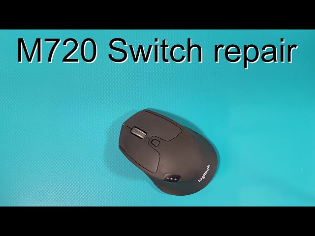 Logitech M720 Micro-switch Replacement - iFixit Repair Guide