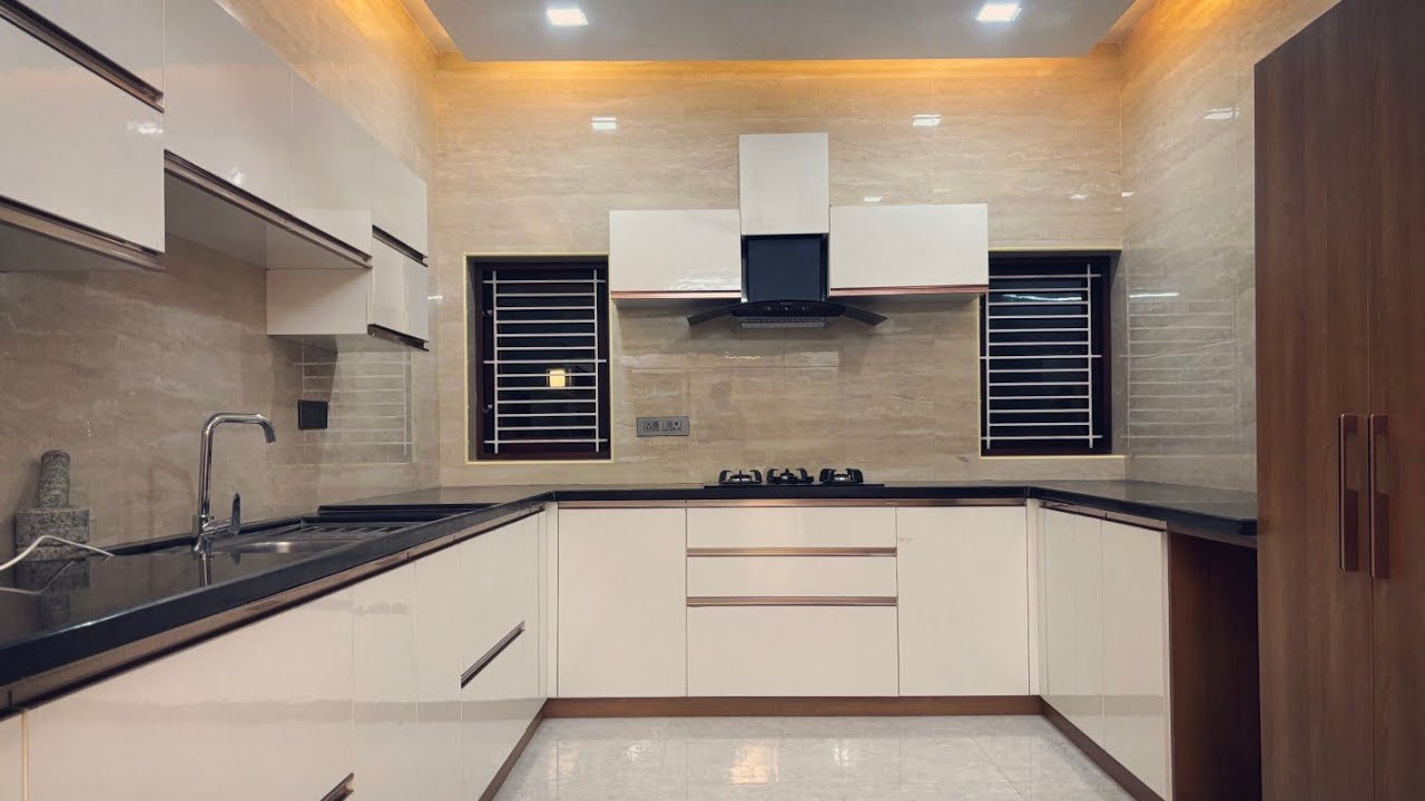 U shape modular kitchen design Marthandam Nagercoil 9087984451 YouTube