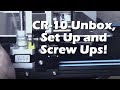 Creality CR-10 Unbox and First Print
