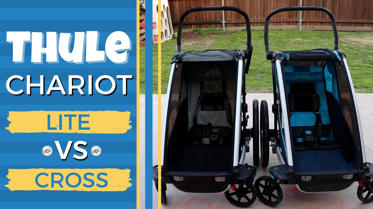 Thule Chariot: Lite Vs. Cross Comparison Review - YouTube