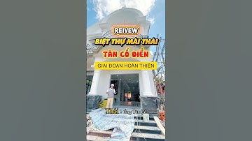 Hoàn thiện bàn giao biệt thự tân cổ điển #nhadep #bietthudep #xaynhatrongoi