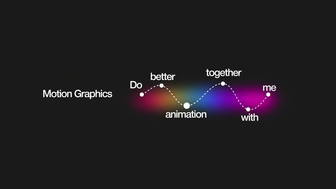 Premium Google style motion graphic
