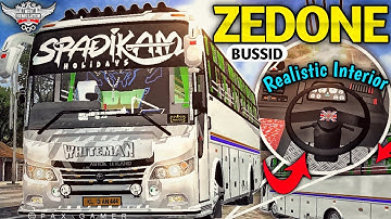 NEW ZEDONE BUS MOD RELEASED FOR BUSSID | DOWNLOAD MOD | NEW BUS MOD FOR BUSSID | #bussidmods