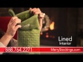 Personalized Quilted Christmas Stockings | Red, Green and White