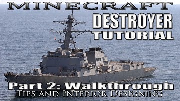 Minecraft Destroyer Tutorial (Part 2 Walkthrough) (Tips and Interior Designing)