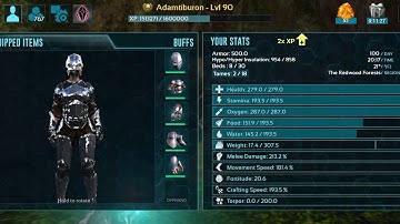 Speed run swamp cave in prim flak: ARK mobile