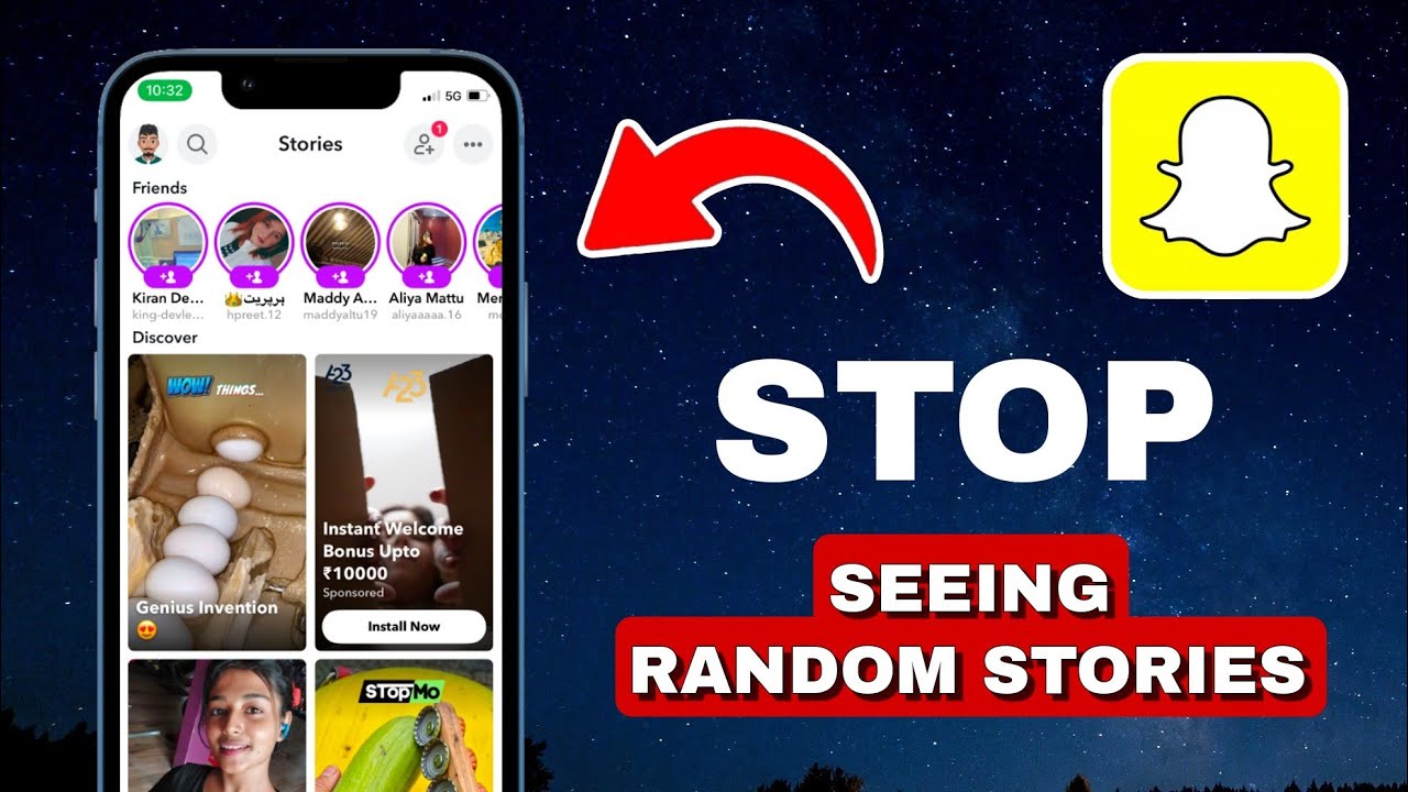 how-to-stop-seeing-random-stories-on-snapchat-updated-method-youtube