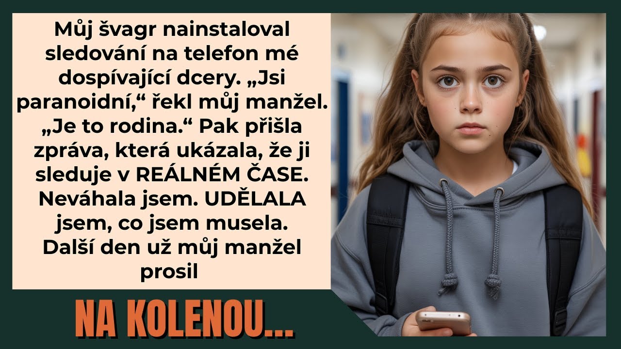 „Mami, vypni telefon. Hned. On nás najde.“ Stála jsem v garáži u obchoďáku a v ruce držela šaty, které si moje dcera nestihla ani vyzkoušet. Celé týdny jsem si myslela, že je to jen puberta. Že se...