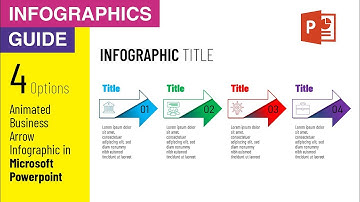 How to Make Arrow Stage Business MS Powerpoint Infographic Slide Animation Template