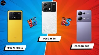 POCO X6 PRO vs POCO X6 5G vs POCO M6 PRO ¿Cuál comprar?