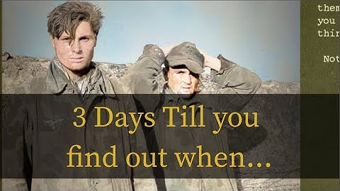 release tease 3 days out