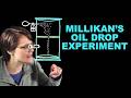 Millikan S Oil Drop Experiment Finding Charge Mass Of The Electron Millikan S Oil Drop Experiment Finding Charge Mass Of The Electron