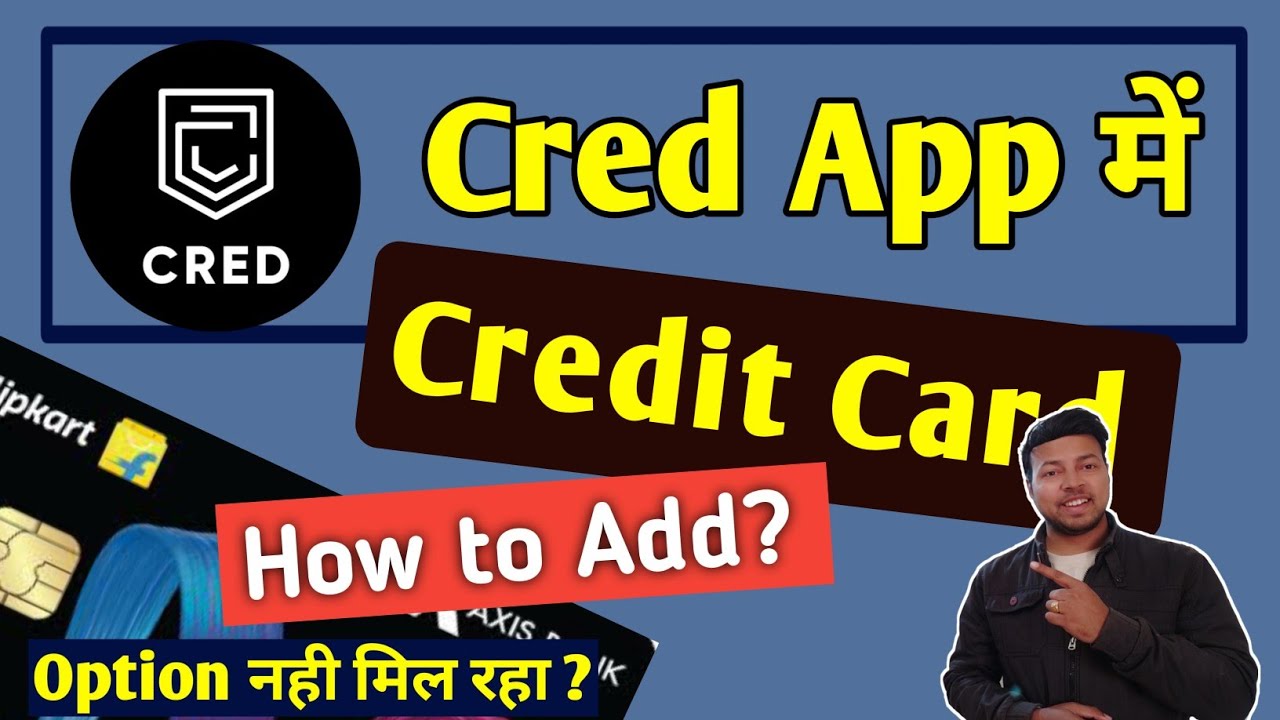 How to Add Credit card in Cred App