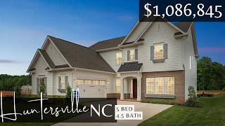 Inside a $1,086,845 Luxury Home in Huntersville NC | 5 Bedrooms