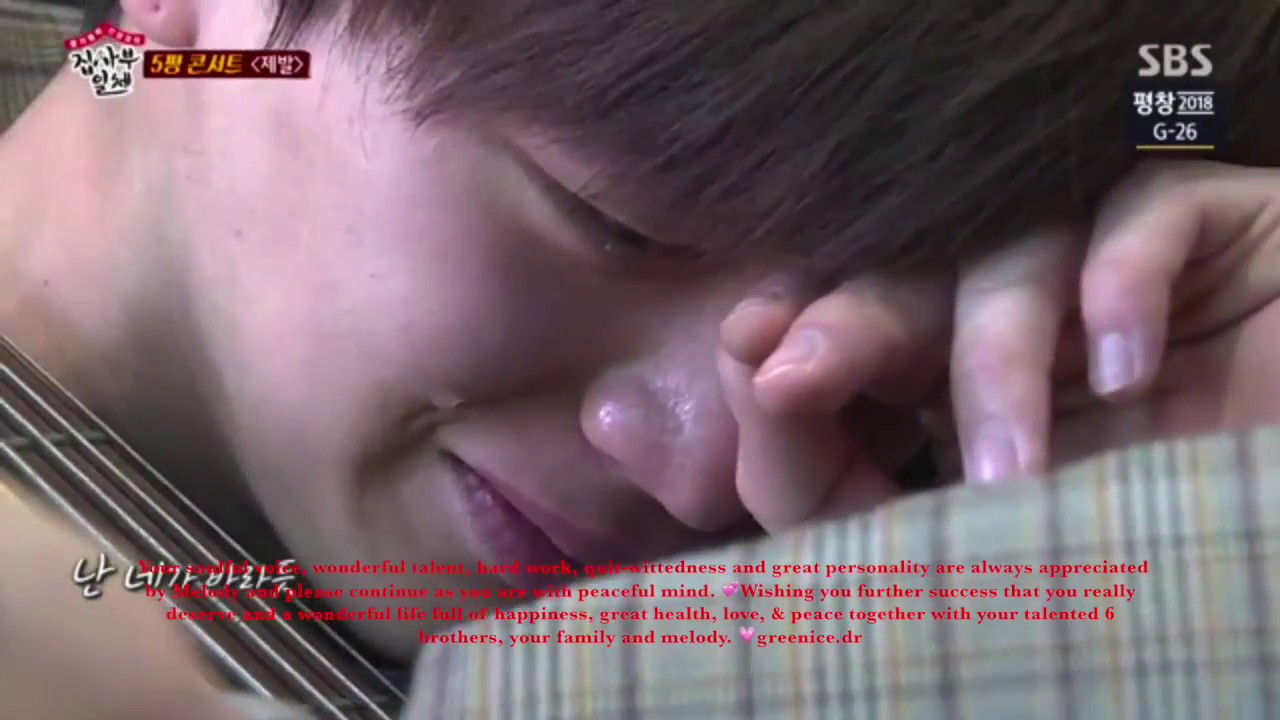 BTOB 비투비 Sungjae 육성재 - tears 😭 crying - Melody’s heartache moment 💔 😞