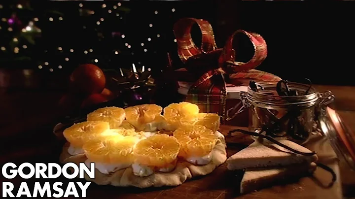 Vanilla Shortbread With Crme Frache & Clementines | Gordon Ramsay