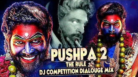 Pushpa - 2 | Pushpa Dialogues Remix | Allu Arjun | 2024pushpa 2 dialogue mix song