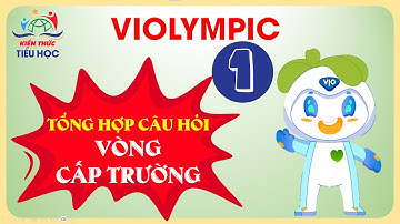 VIOLYMPIC TOÁN 1 - TỔNG HỢP CÂU HỎI VÒNG CẤP TRƯỜNG (2024 - 2025)