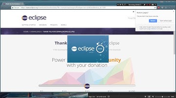 Eclipse Installation and a Quick Intro to Robot Programming
