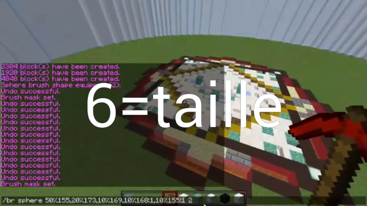 Faire une arène avec worldedit Minecraft - YouTube