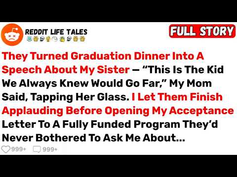 They Turned My Graduation Dinner Into A Tribute To My Sister — So I Walked Out