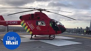 Williams Returns Air Ambulance Back To The Royal London Hospital
