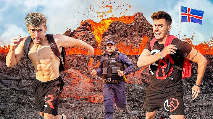 NOS PILLAN en un VOLCÁN con GERO ARIAS y SALIMOS CORRIENDO...👮