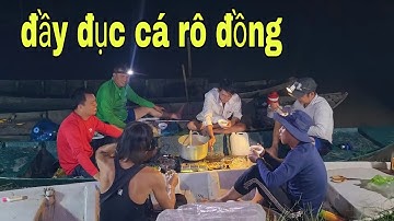 Trúng Mẻ Lưới Cá Trên Ruộng Mùa Nước Nổi , Gỡ Cá Mỏi Tay Luôn # SĂN BẮT ĐỒNG THÁP #