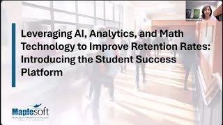 Leveraging AI, Analytics, and Math Technology to Improve Retention Rates