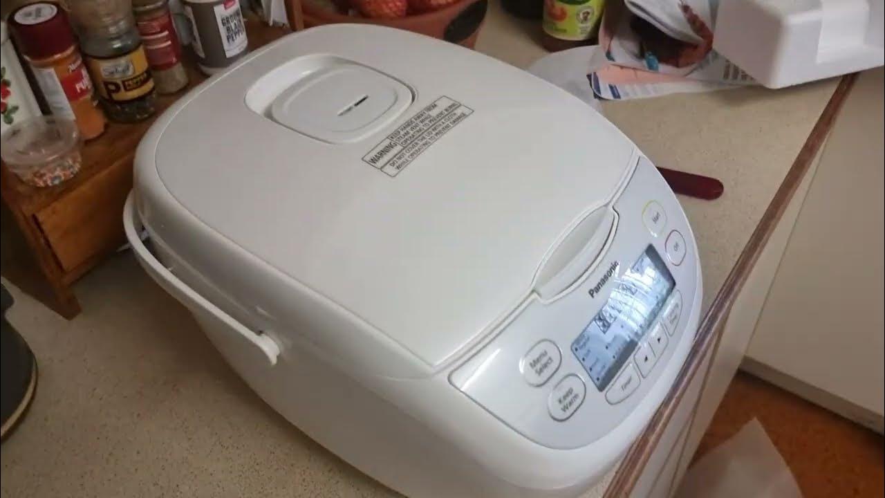 Panasonic 10Cup Rice Cooker & Multi Cooker with 16 Auto Menu Modes
