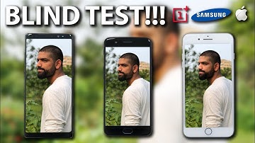 Portrait Mode BLIND TEST - iPhone 8 Plus vs OnePlus 5 vs Galaxy Note 8