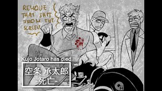 Alternate ending to part 3 (JOJO comic dub)