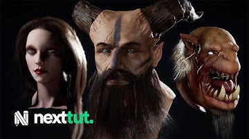 Hair Creation for Game Characters | Course Promo