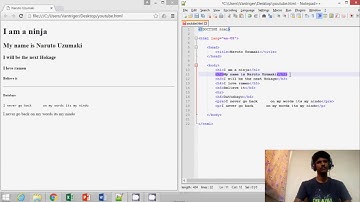 html Tutorial 4 - Lang And Title Attributes