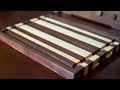 Make an Edge Grain Cutting Board (With Routed Juice Grooves and Handles)