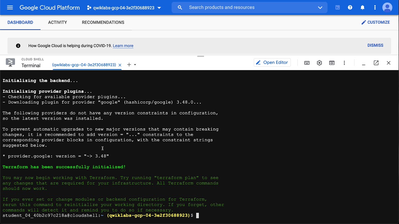 Launch a vm with Terraform - YouTube