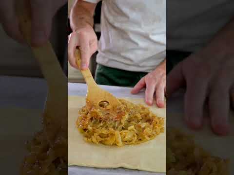 Caramelized ONION GALETTE  asmr shorts