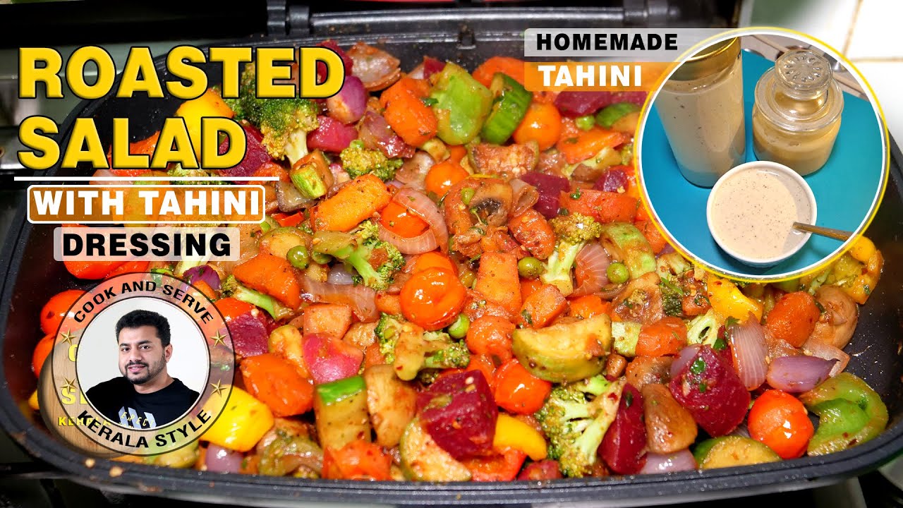 Vegetable Roast Recipe Malayalam Roasted Vegetable SaladHomemade