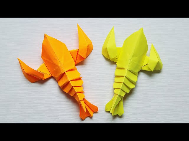 Decorate Your Table with Origami Lobster - Extra Helpings