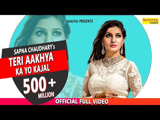 Teri Aakhya Ka Yo Kajal | Superhit Sapna Song | Sapna Chaudhary | New Haryanvi Song 2018 | Sonotek class=