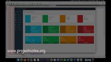 Material Dashboard In Java And JavaFX With Source Code | ProjectNotes
