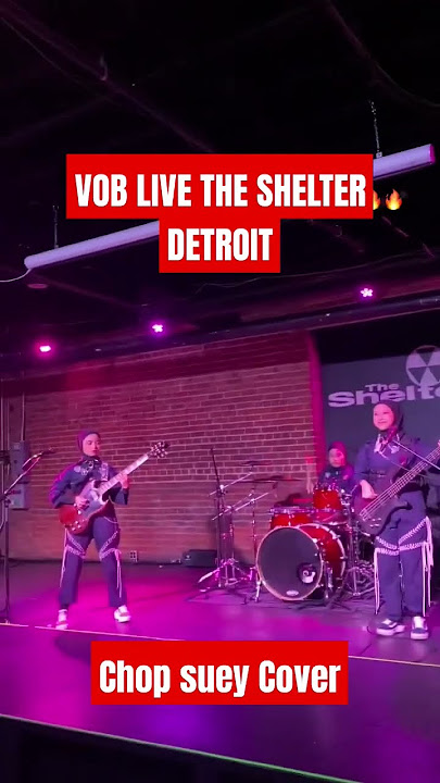 VOB LIVE THE SHELTER Detroit Michigan #shorts #short #vob #voiceofbaceprot #theshelter #america
