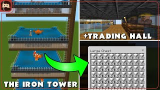 Get 4x More Iron With The Iron Tower in Minecraft 1.19 Bedrock