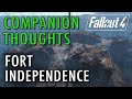 Companion thoughts fort independence the castle  fallout 4