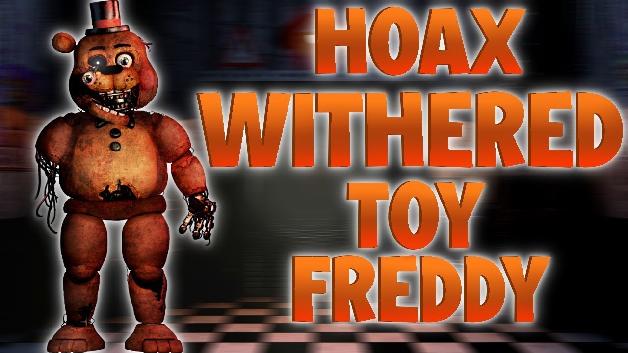 I fix withered freddy(dont be rude is me first edit and is made