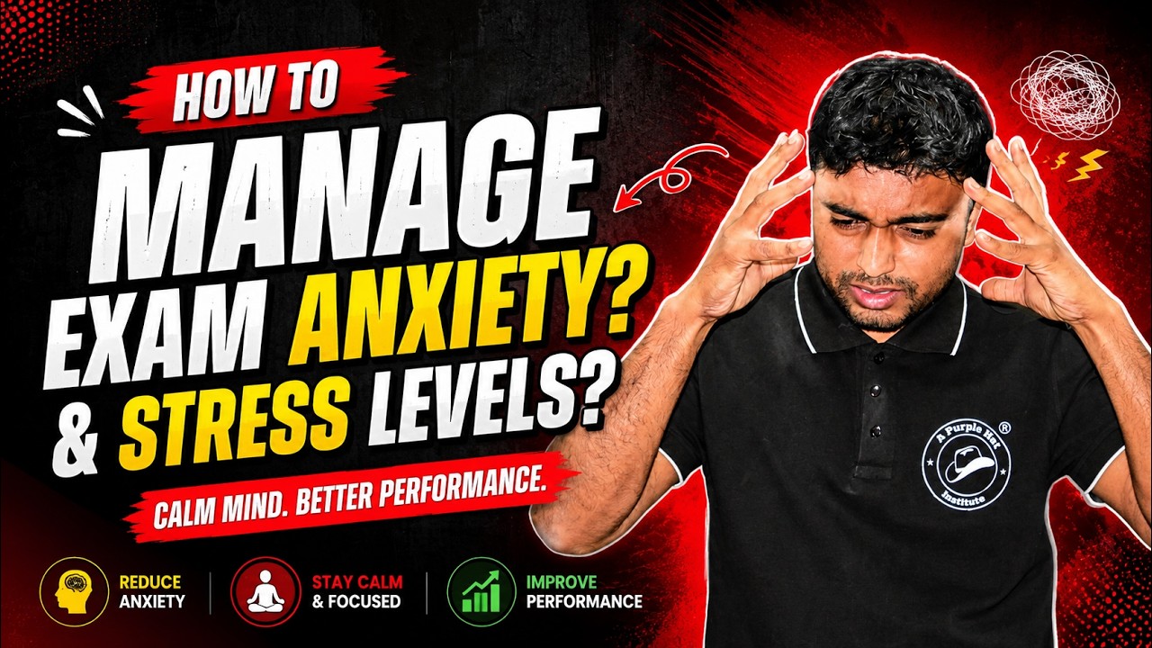 How to Manage Exam Anxiety & Stress Levels During Exams | # ...