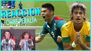 ARGENTINOS REACCIONAN A El Día Que ORIBE PERALTA Le GANÓ El ORO A BRASIL En Los JUEGOS OLÍMPICOS ⚽