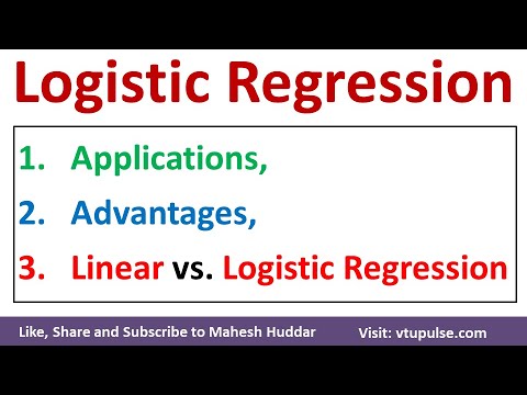 Logistic Regression Applications Advantages Linear Regression vs ...